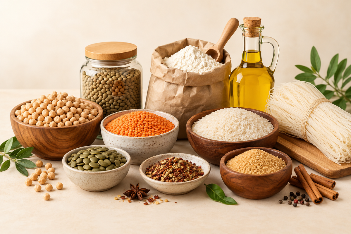 Pantry essentials at Global Mart Salem Oregon