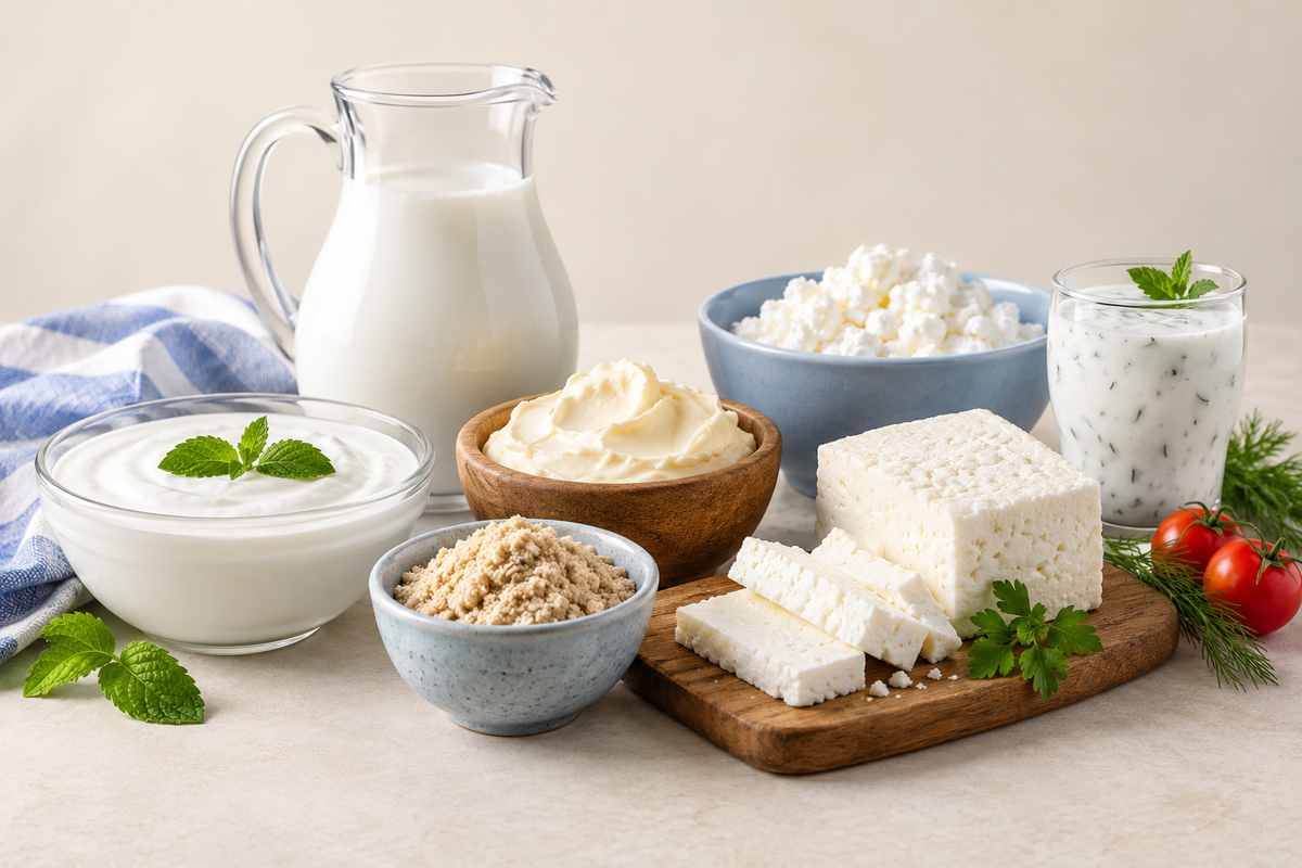 Dairy and refrigerated foods at Global Mart Salem Oregon