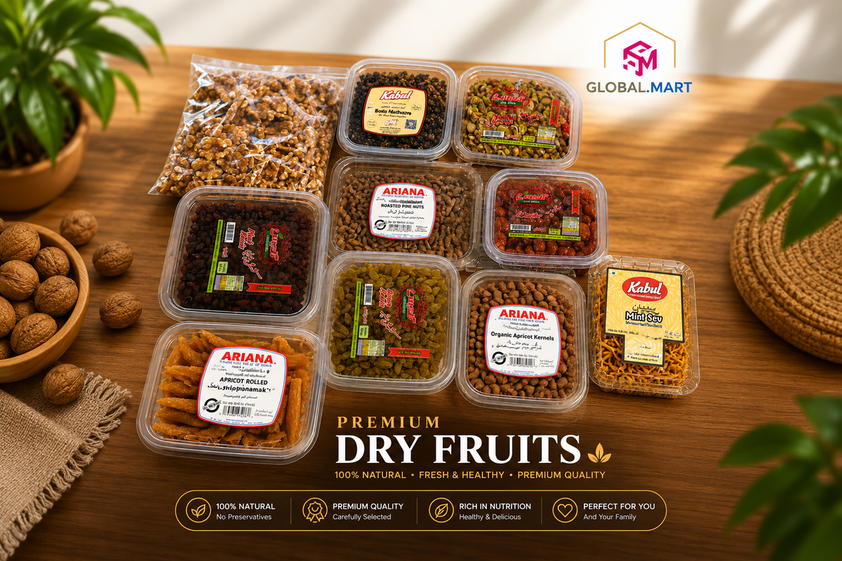 Dry Fruits and Nuts collection at Global Mart Salem Oregon