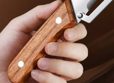 Premium Wooden Vegetable Peeler