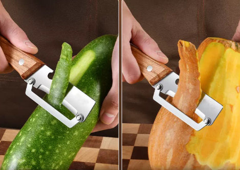 Premium Wooden Vegetable Peeler