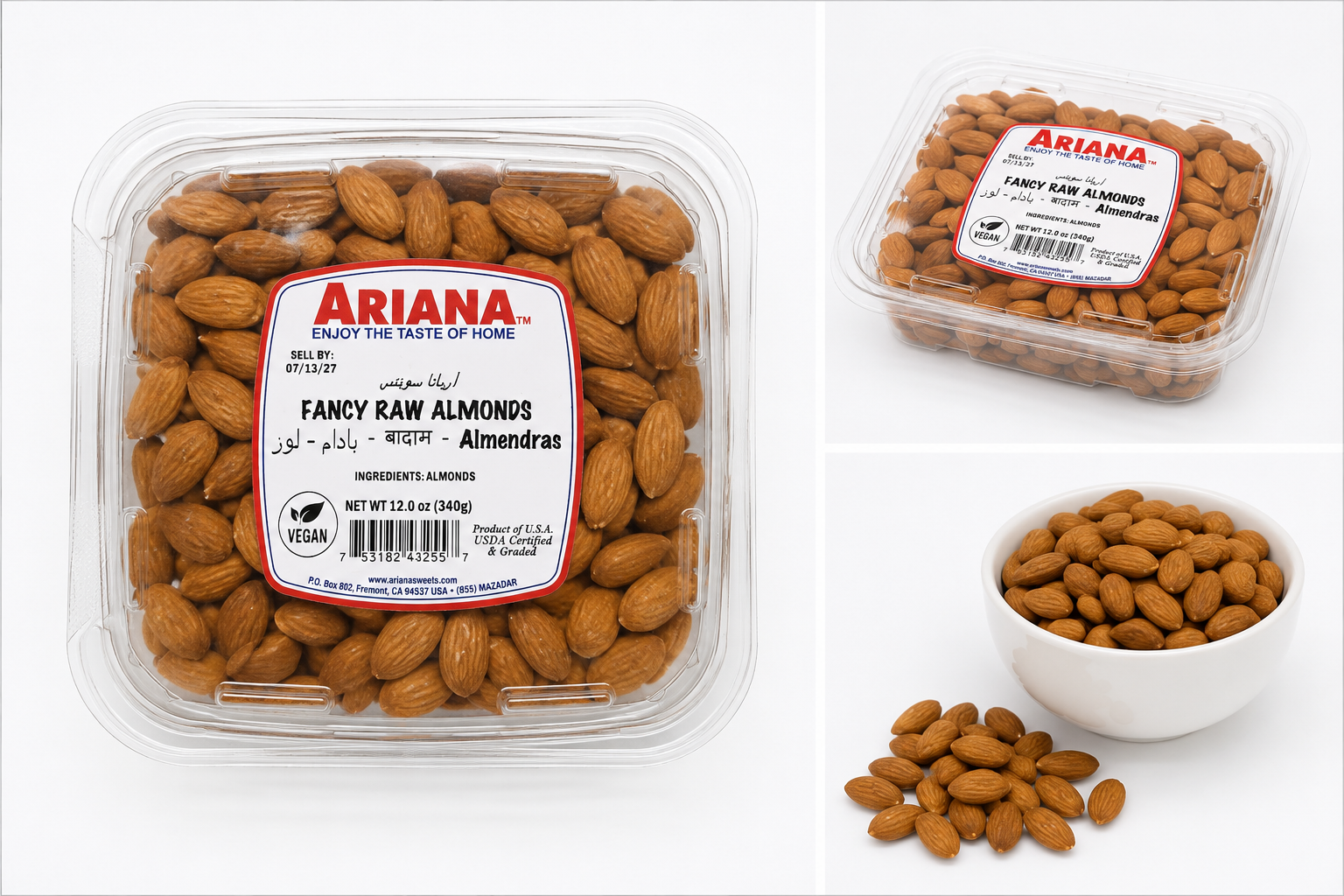 Raw Sweet Almonds – Naturally Nutritious & Delicious