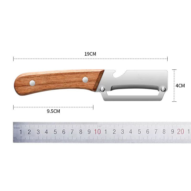 Premium Wooden Vegetable Peeler