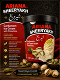 Ariana Sheeryakh Cardamom Ice Cream – Mini Cup | Traditional Afghan Dessert