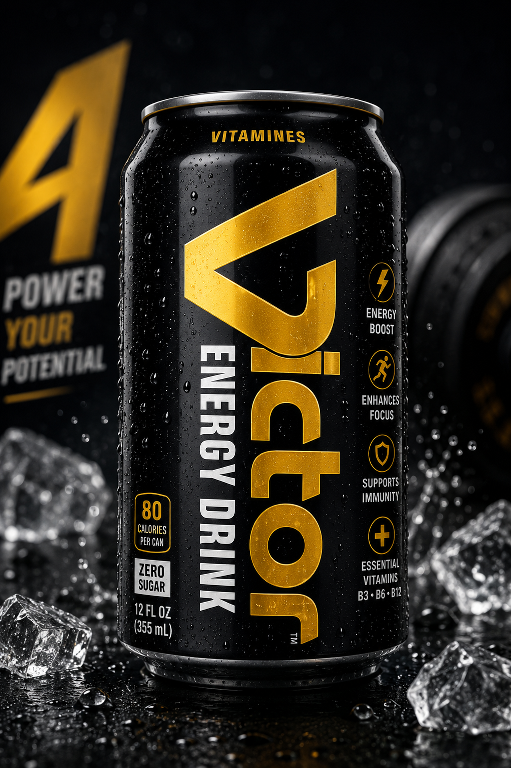 Victor Energy Drink – Power and Refreshment in Every Can