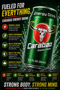 Carabao Energy Drink – Powerful Energy and Refreshment