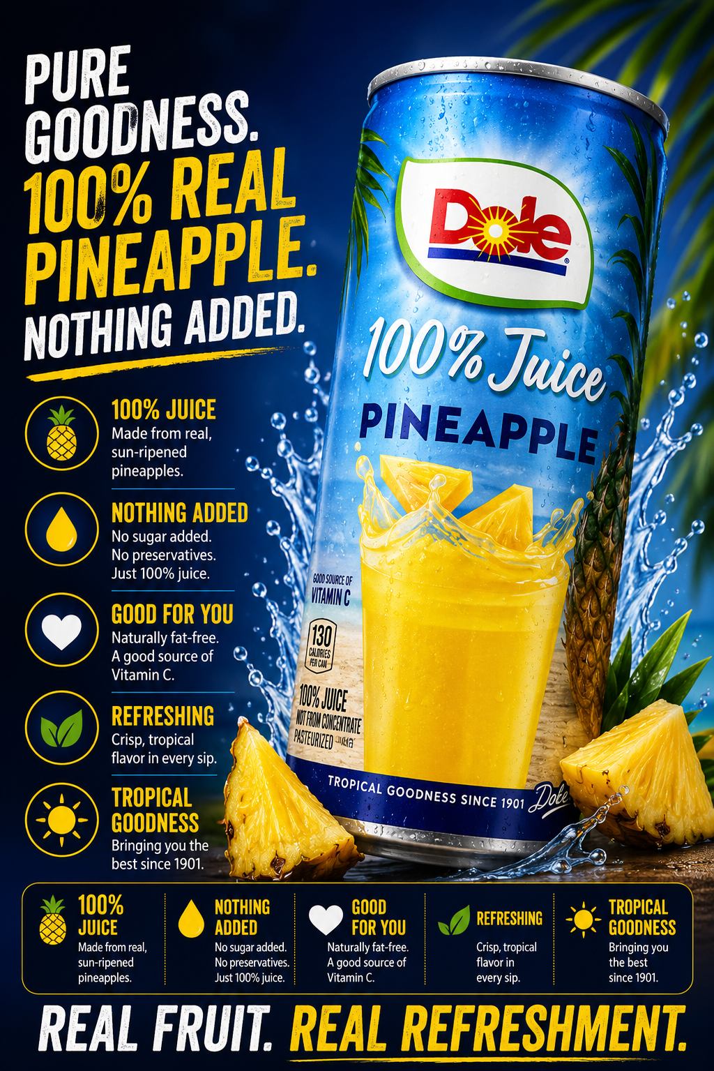 Pineapple Juice Drink – Sweet, Tropical & Refreshingly Delicious
