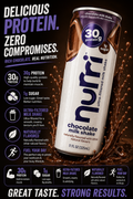 Nurri Chocolate Protein Shake – Rich Chocolate Taste with High-Quality Protein