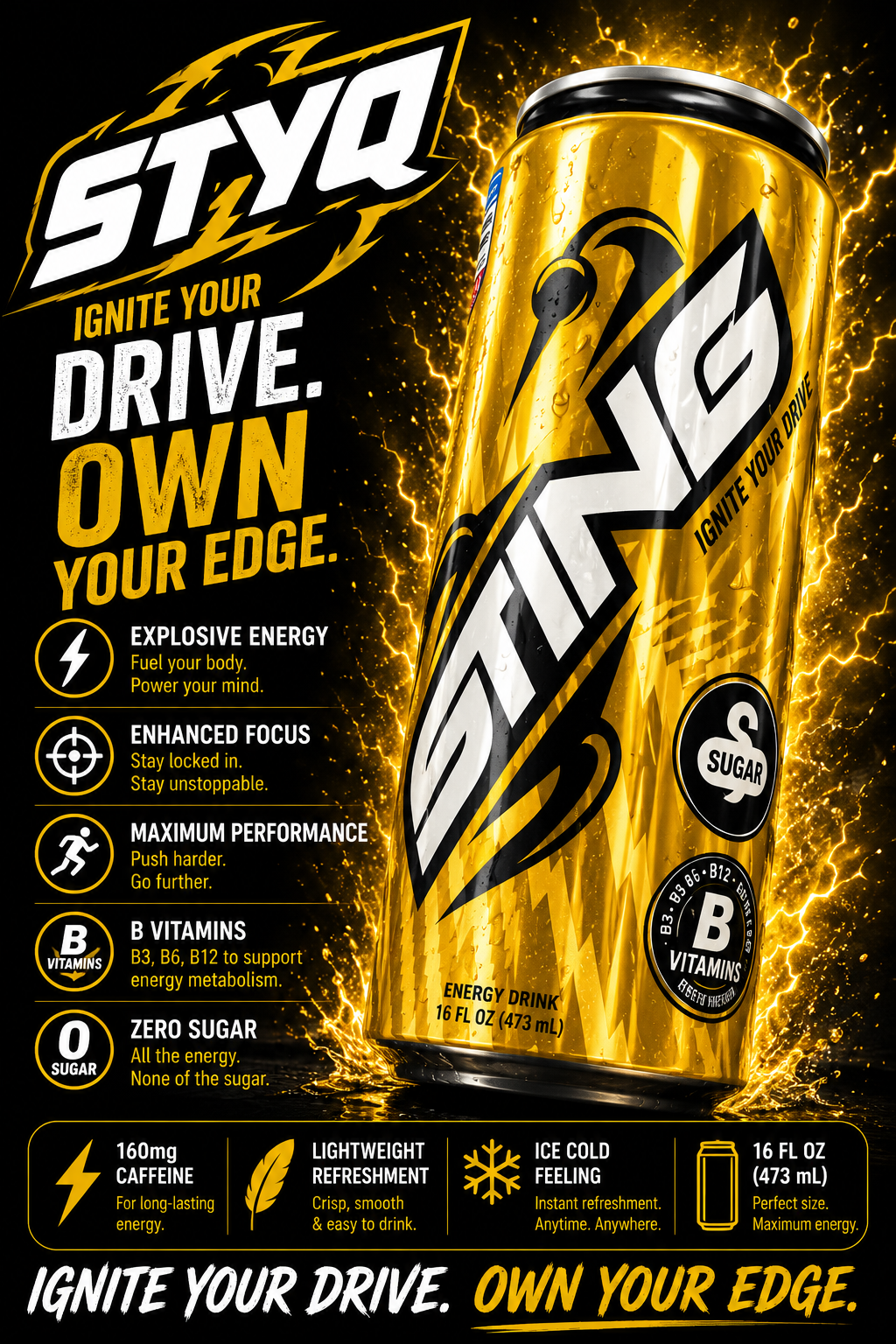 Sting Gold Energy Drink