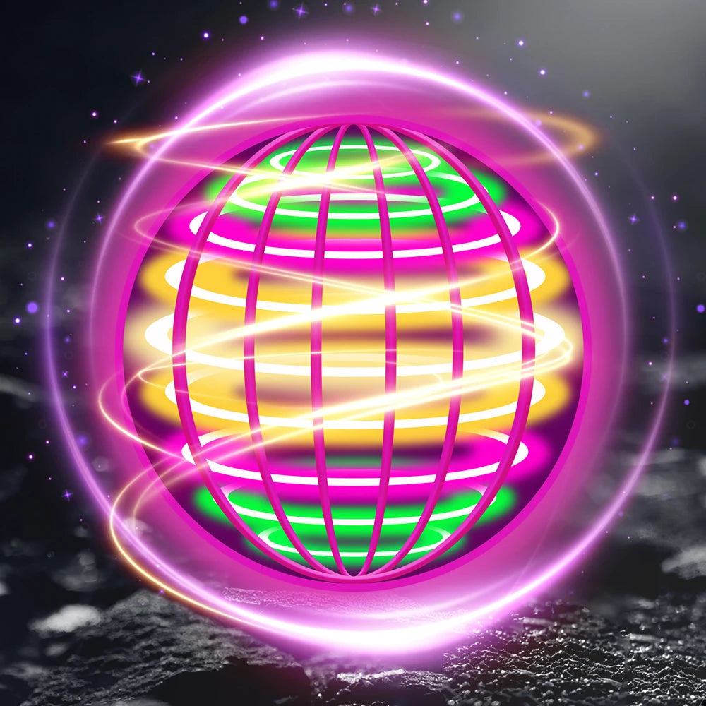 Intelligent Induction Spinning Ball Levitating Magic Flying Toy Black Technology Novelty Gifts For Kids Wholesale