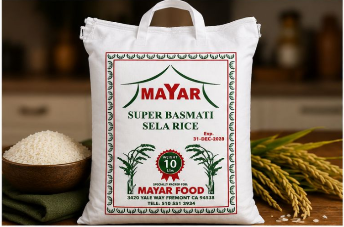 Mayar Super Basmati Sela Rice – Premium Long Grain Rice 10LB