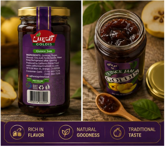 Goldis Quince Jam