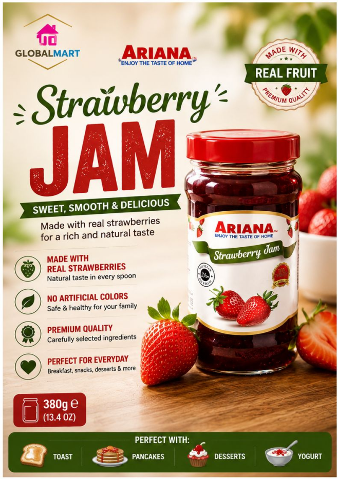 Goldis Strawberry Jam