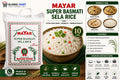 Mayar Super Basmati Sela Rice – Premium Long Grain Rice 10LB