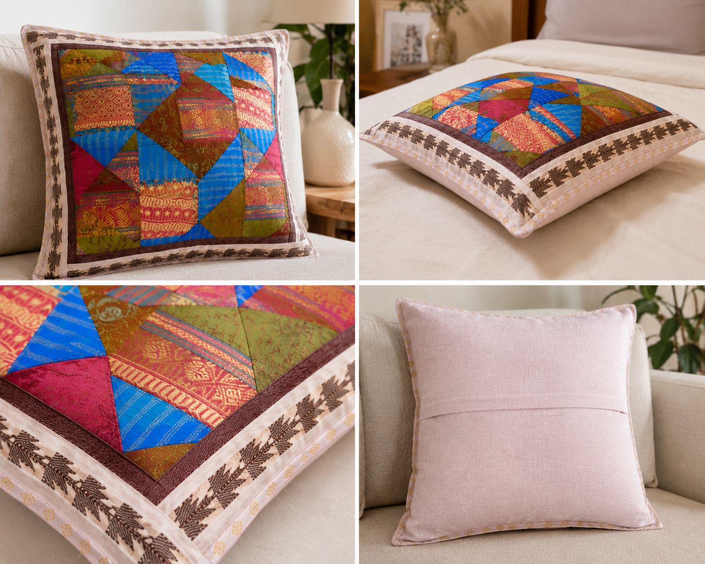 Bohemian Handmade Pillow Cover
