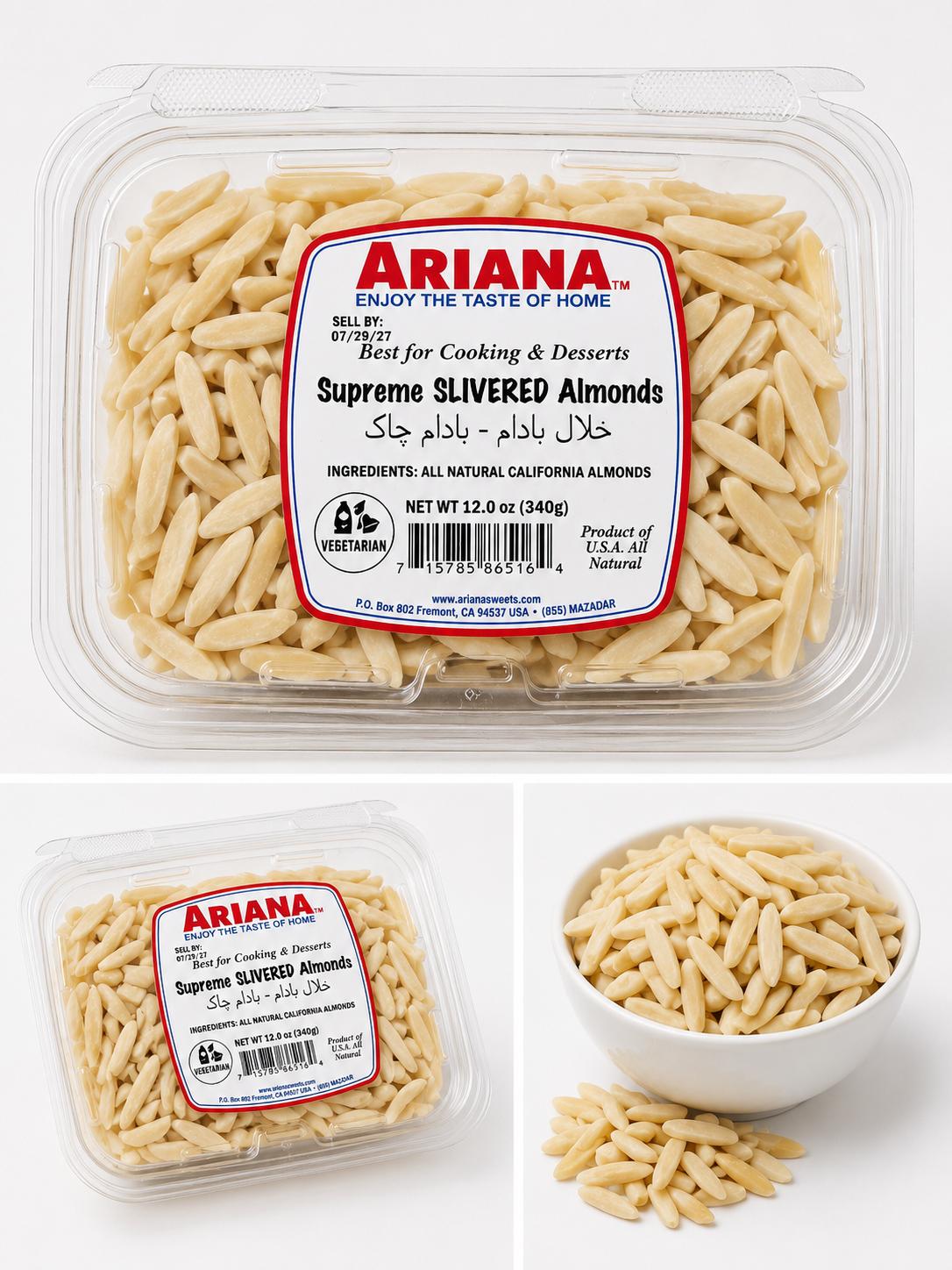 Premium Slivered Almonds – Fresh, Crunchy & Versatile