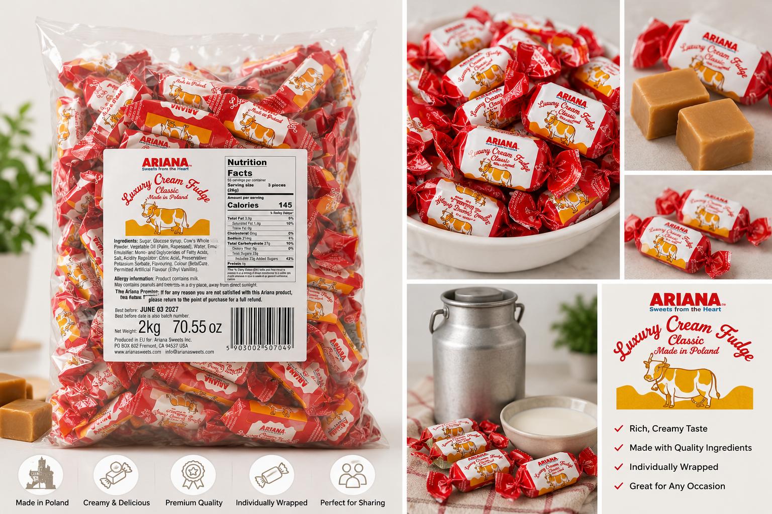 Milk Caramel Candy – Rich, Creamy & Irresistibly Sweet