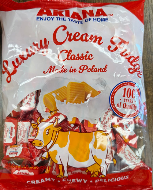 Ariana Luxury Cream Fudge Classic 800g front