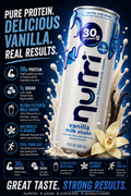 Pure Protein Vanilla Shake – Delicious High Protein Nutrition Drink