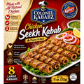 Colonel Kabab halal chicken seekh kabab at Global Mart Salem Oregon