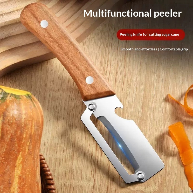 Premium Wooden Vegetable Peeler