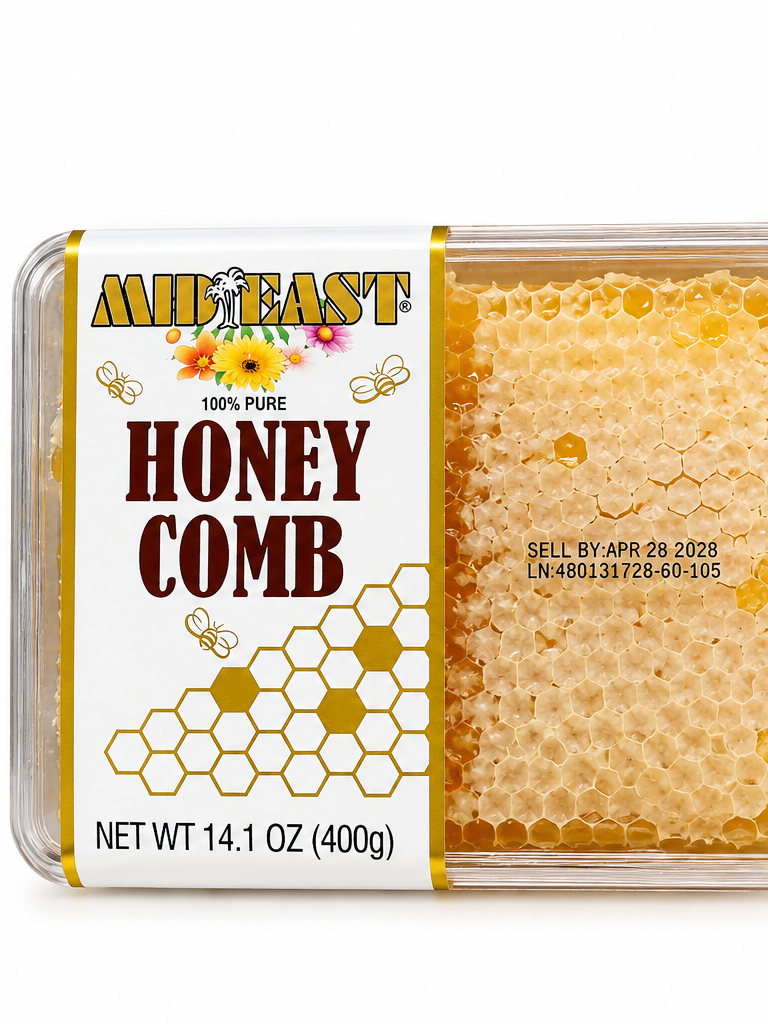 MidEast 100% Pure Honey Comb 400g product front